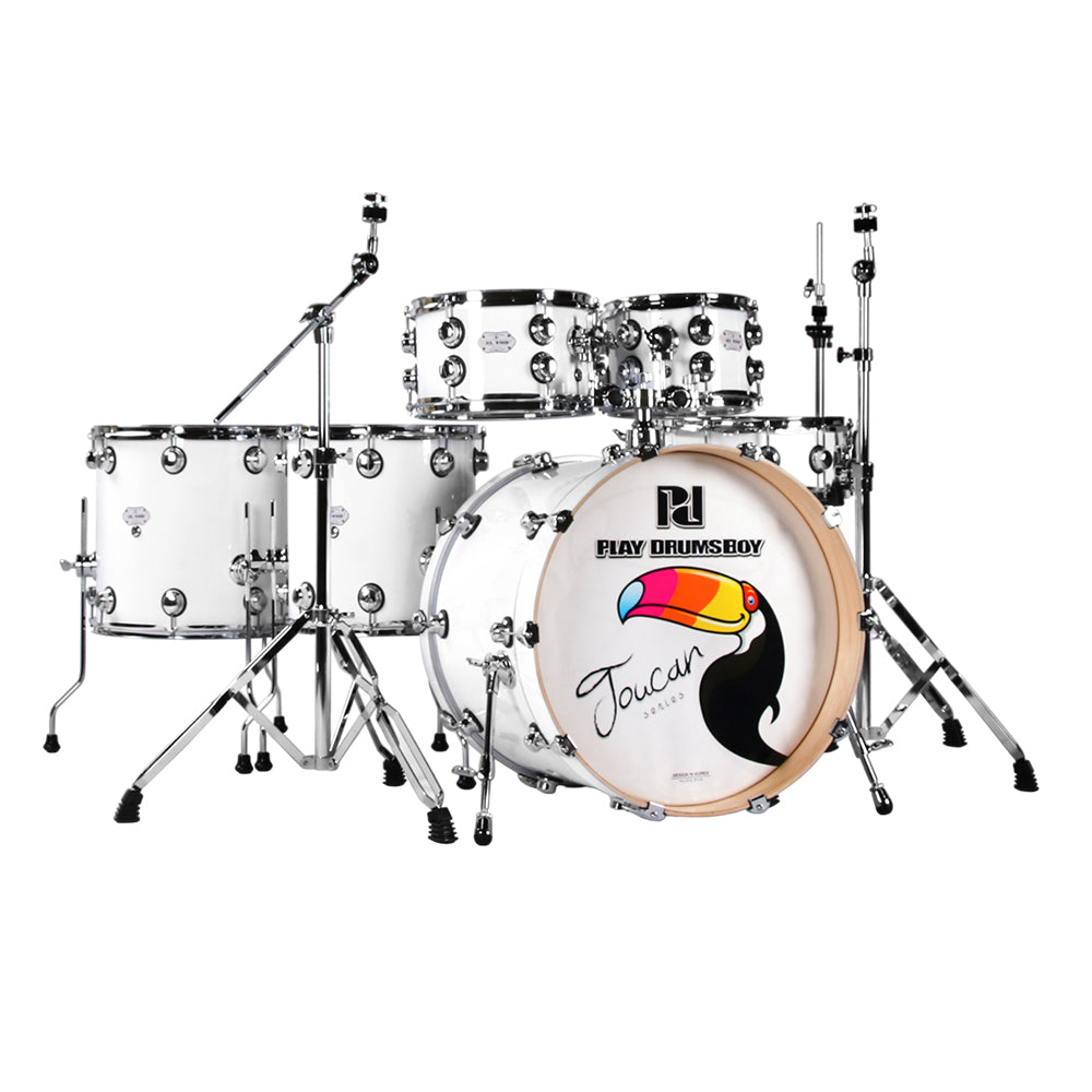 PlayDrumsBoy 6-piece Drum Set ToucanPlayDrumsBoy 6-piece Drum Set Toucan  