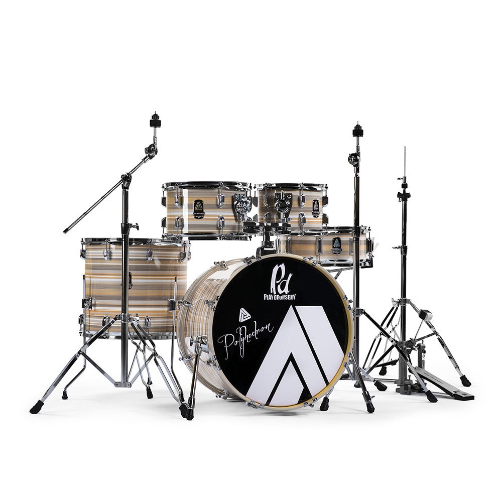 Explore the Beat with PlayDrumsBoy Polyhedron Acoustic Drum Kit ...